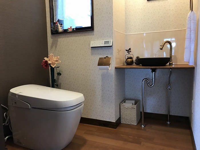 おしゃれなトイレの手洗い 長野伊那でリフォームをするNCCプラスデコのブログ