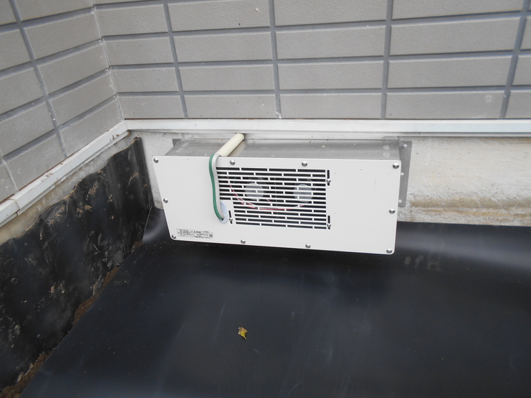 三菱電機 床下換気扇 設置