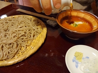 二八そば ざるとろろ　950円