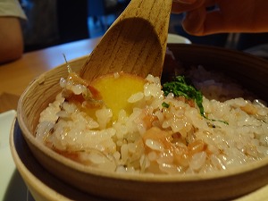 じゃこと梅干しのおこわ 　730円