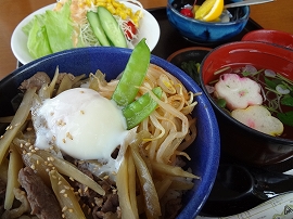 信州馬飯丼　1200円