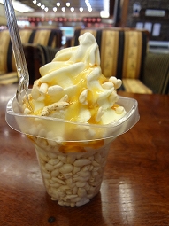 コシヒカリソフトクリーム