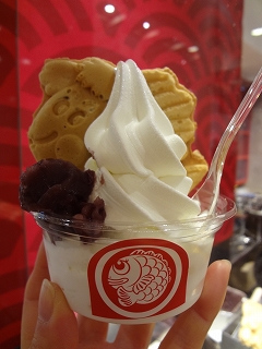 たいやきくんソフトクリーム