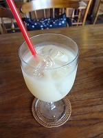 桃のジュース