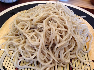二八そば 天せいろ　1400円