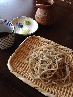 十割蕎麦二種盛り 1100円